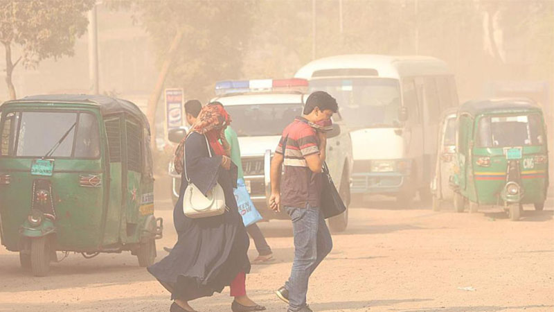 Air pollution dhaka
