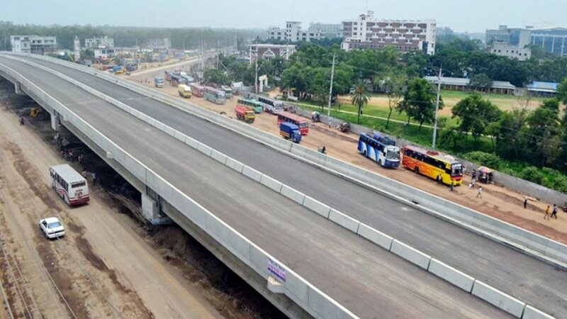 ঢাকা-এলেঙ্গা রুটে তিন ফ্লাইওভার খুলছে আগামীকাল