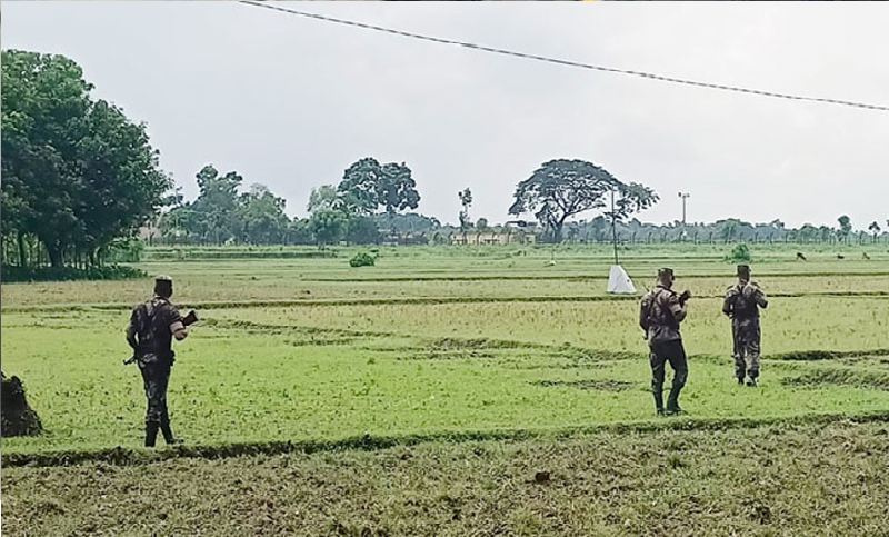 চামড়া পাচার রোধে বেনাপোল-শার্শা সীমান্তে সতর্ক বিজিবি