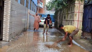 সিলেটে কমছে বন্যার পানি