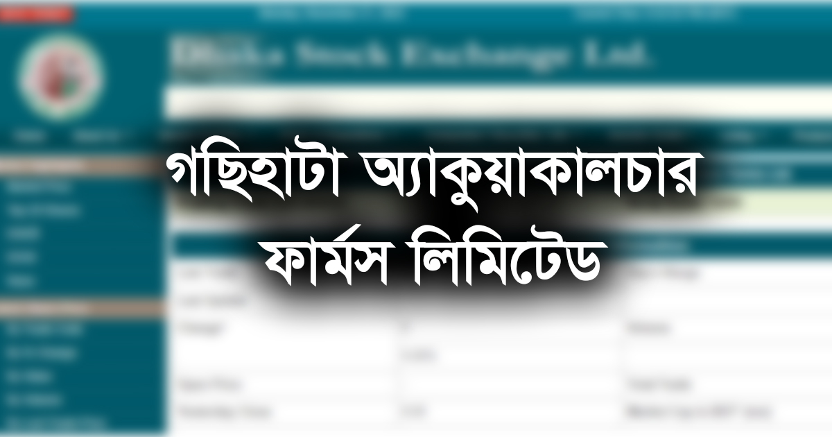 ১৪০ কোটি টাকা মুনাফা করেও বিনিয়োগকারীদের কিছুই দেয়নি গছিহাটা