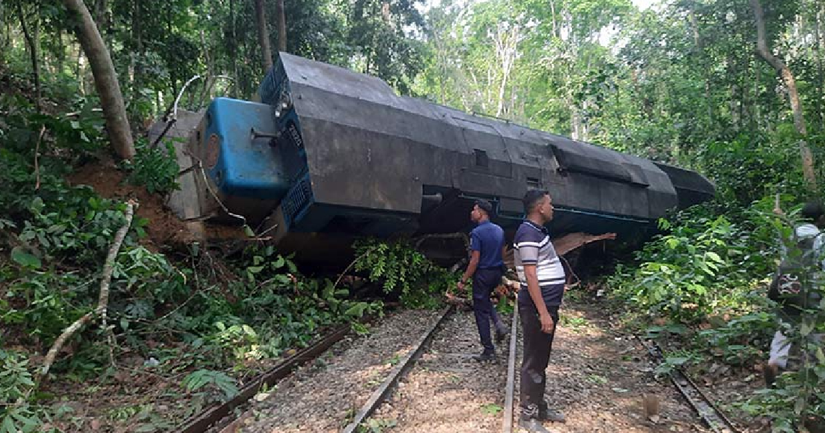 ১৫ ঘণ্টা পর সিলেটের সঙ্গে রেল যোগাযোগ স্বাভাবিক