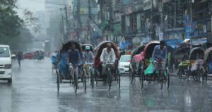 ১১ অঞ্চলে বজ্রবৃষ্টির আভাস