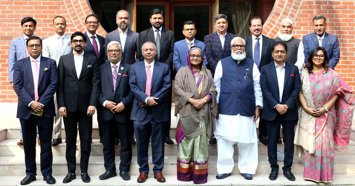 প্রধানমন্ত্রীর সঙ্গে এফবিসিসিআই’র পরিচালনা পর্ষদের সাক্ষাৎ