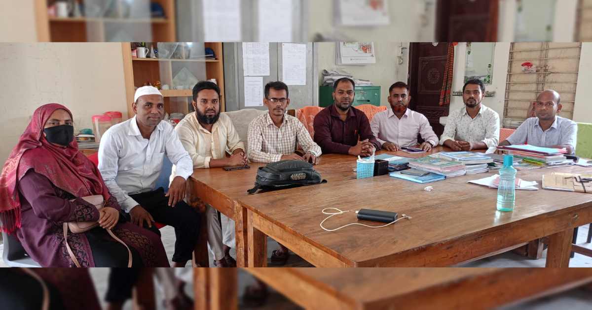 তিন দাবিতে আব্বাস আলী সরকারি প্রাথমিকের শিক্ষকদের কর্মবিরতি শাহজালাল ইসলামী
