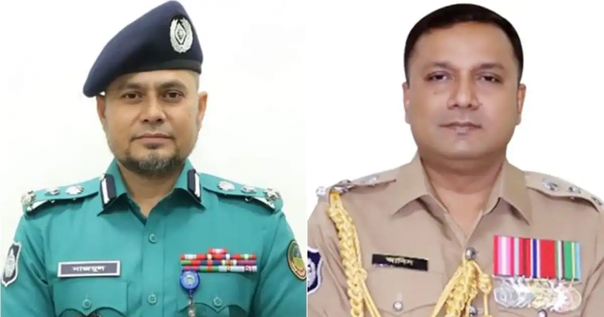 পুলিশ সার্ভিস অ্যাসোসিয়েশনের দ্বায়িত্বে নাজমুল ও আনিসুজ্জামান বৈষম্যবিরোধী ছাত্র