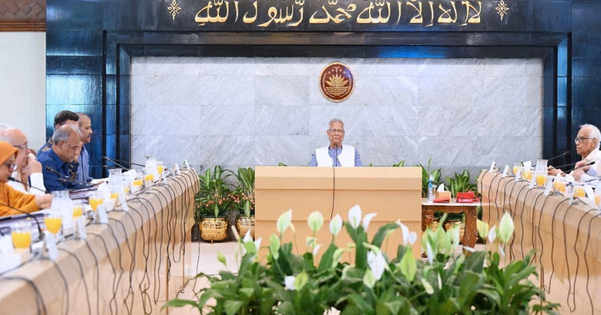 উপদেষ্টা পরিষদের সভায় প্রধান উপদেষ্টা শেয়ার