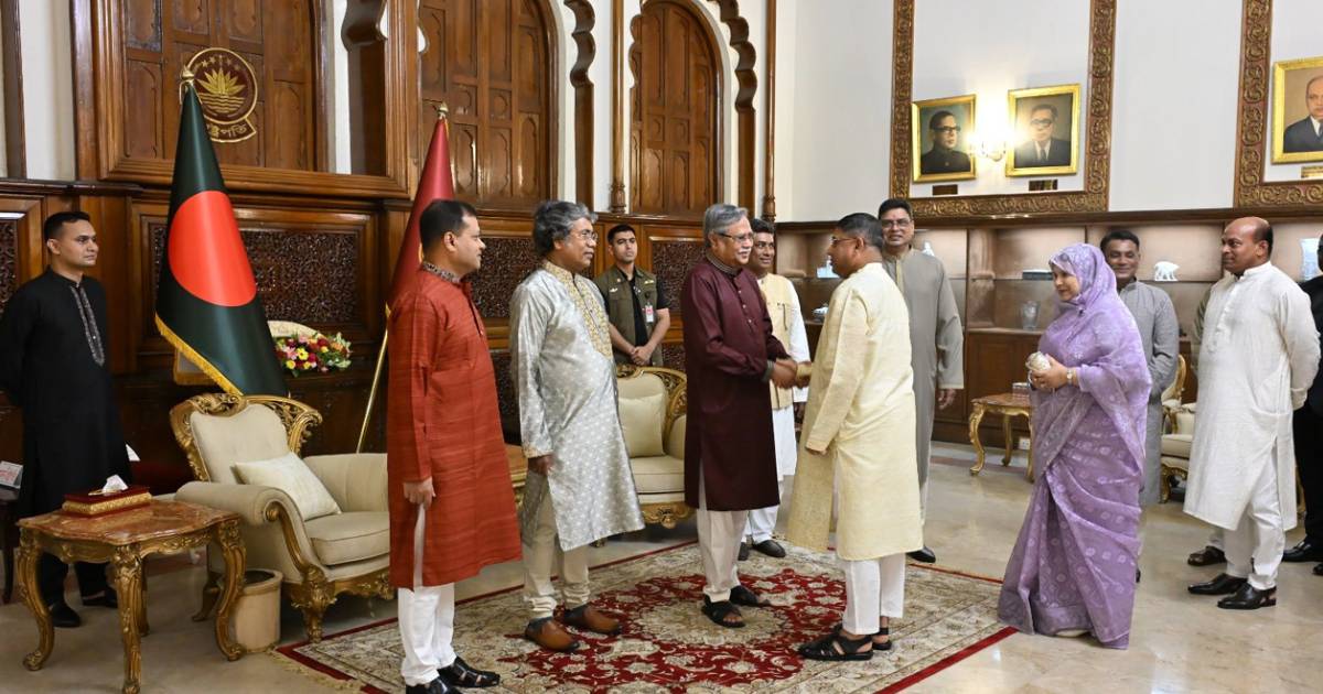 রাষ্ট্রপতির সঙ্গে সেনাপ্রধানের ঈদ শুভেচ্ছা বিনিময় এনসিসি ব্যাংক