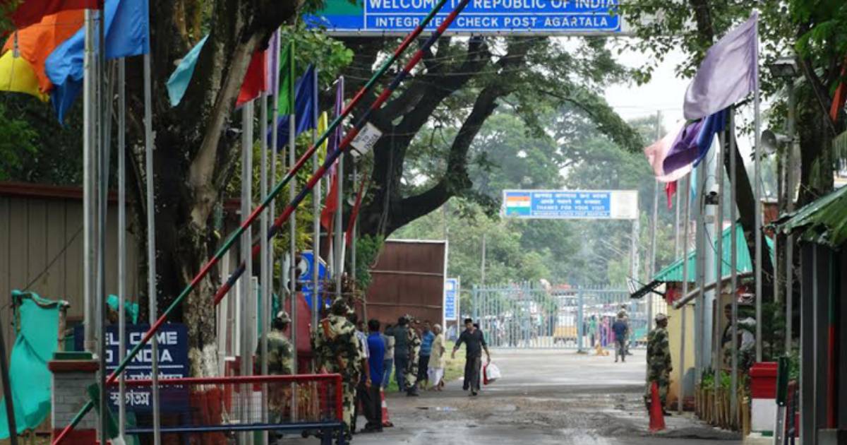 আখাউড়া স্থলবন্দরে আমদানি-রপ্তানি শুরু এনসিসি ব্যাংক