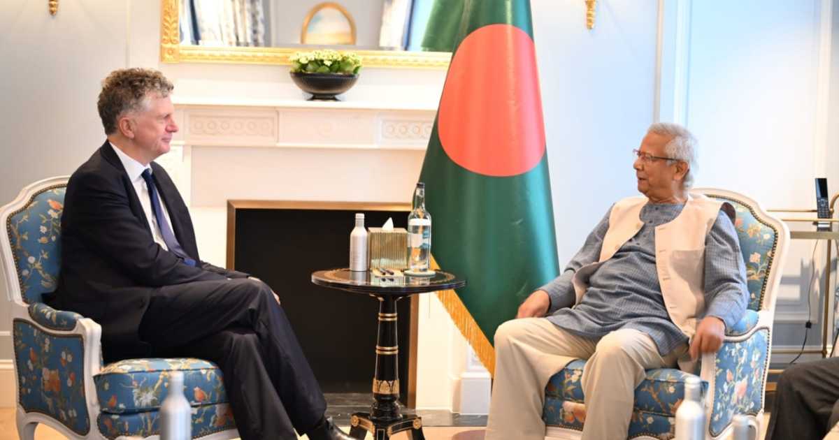 রোহিঙ্গা প্রত্যাবাসনে যুক্তরাজ্যের সহায়তা চেয়েছেন প্রধান উপদেষ্টা লরিয়েল