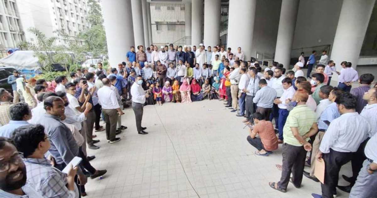 সচিবালয়ে আবারও কর্মচারীদের বিক্ষোভ সূচক