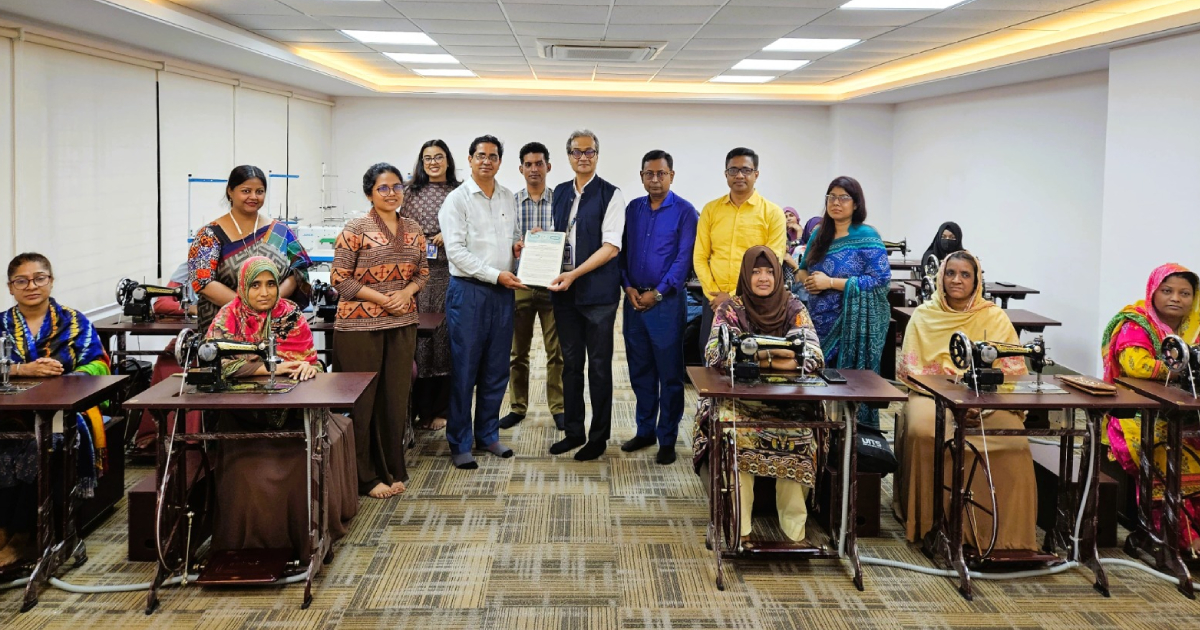 শ্রবণ-বাকপ্রতিবন্ধী নারীকে সেলাই প্রশিক্ষণ দেবে ব্র্যাক ব্যাংক-বিএনএফডি লাভেলো