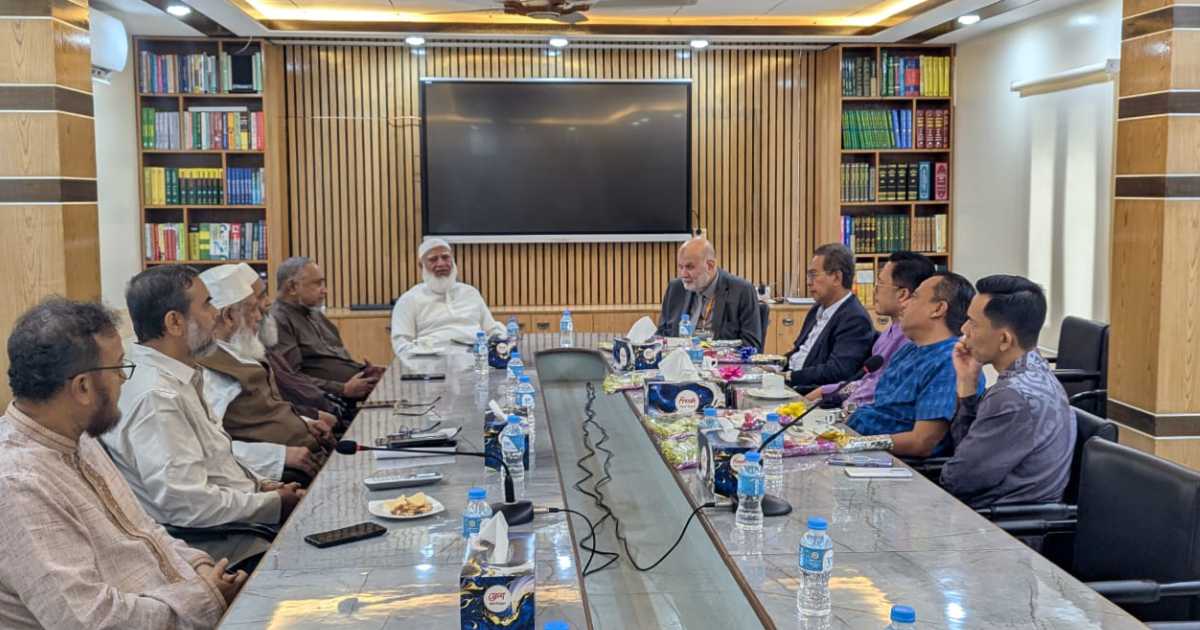 জামায়াতের আমিরের সঙ্গে বিদেশি প্রতিনিধিদের সৌজন্য সাক্ষাৎ ব্যাংক