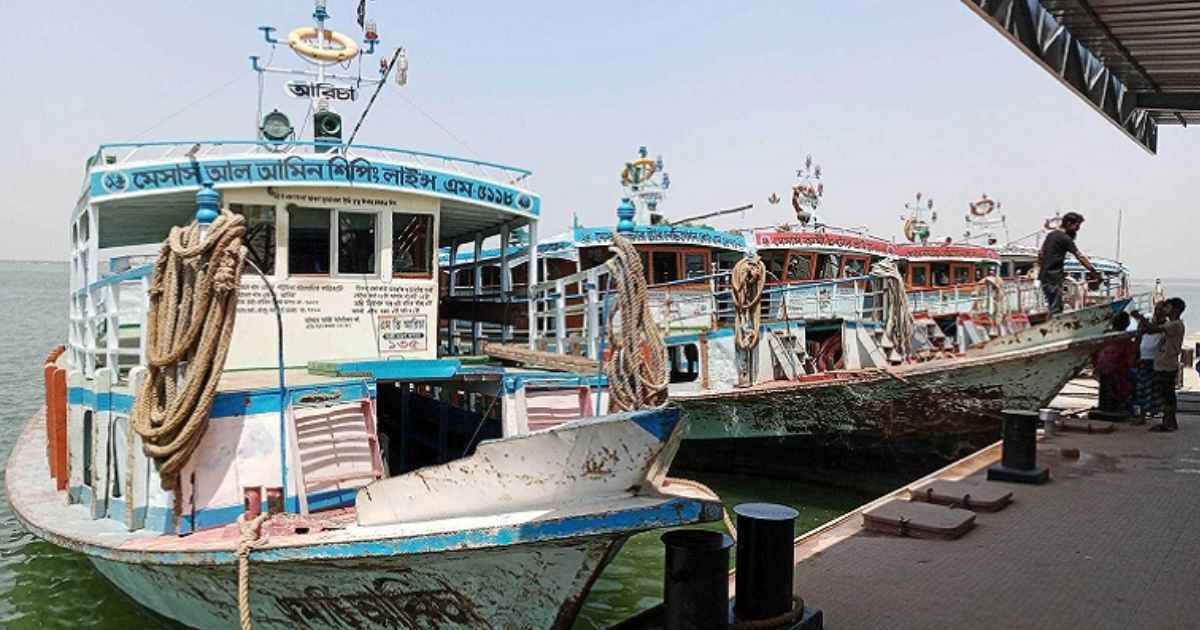 ১৫ ঘণ্টা পর দৌলতদিয়া-পাটুরিয়া লঞ্চ চলাচল শুরু ডিএসই