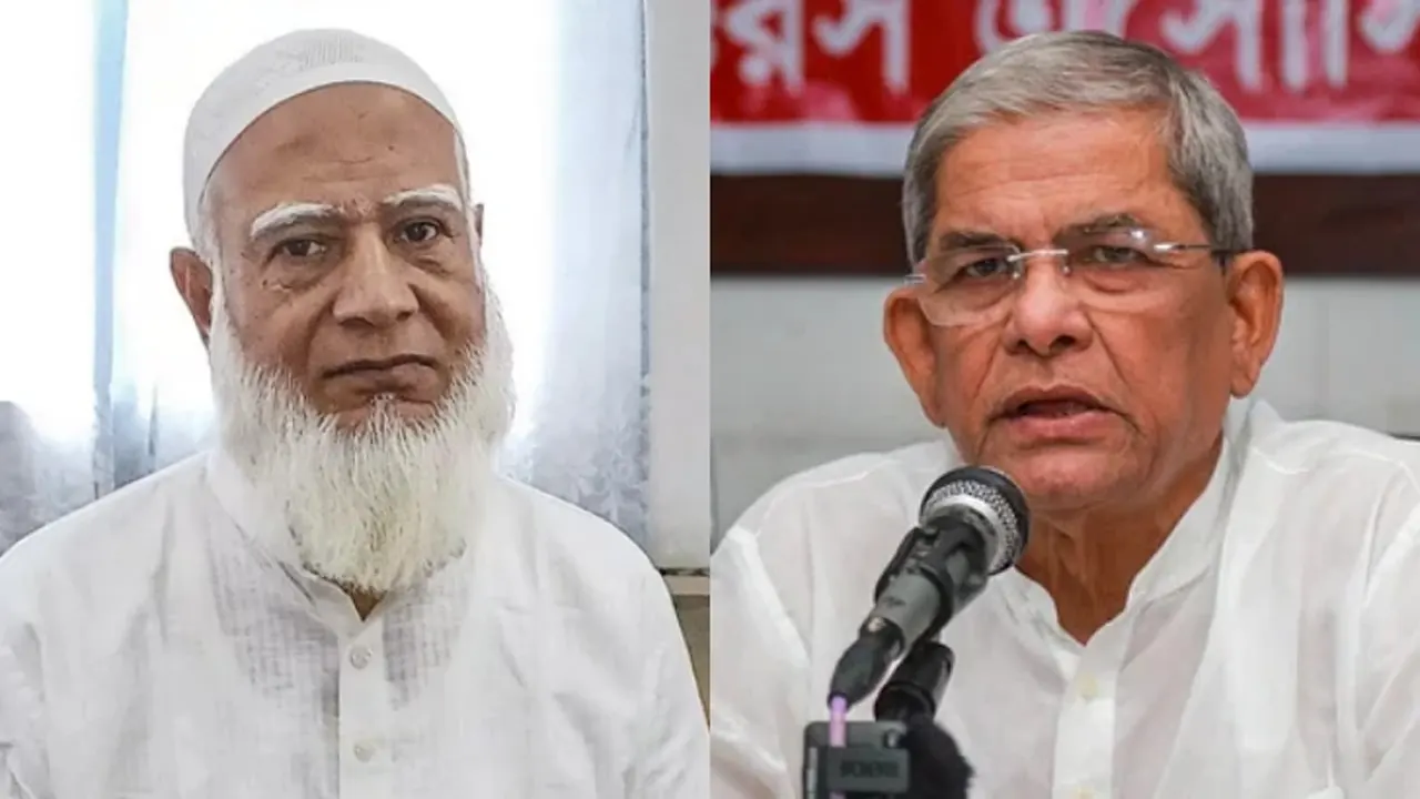 জামায়াত আমিরকে দেখতে হাসপাতালে মির্জা ফখরুল পিই রেশিও