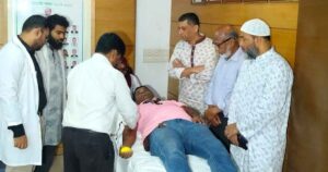 জুলাই গণ-অভ্যুত্থানের শহীদদের স্মরণে বারভিডার রক্তদান কর্মসূচি