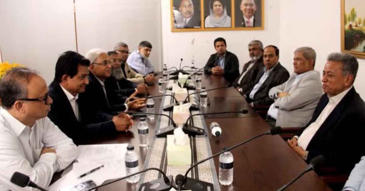 ব্যবসায়ী নেতাদের সঙ্গে বৈঠকে বিএনপি ডিএসই পরিচালক