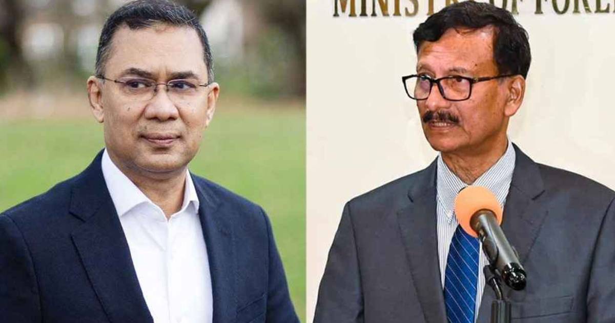 তারেক রহমান দেশে ফিরতে চাইলে সহায়তা করবে সরকার: পররাষ্ট্র উপদেষ্টা পুঁজিবাজার
