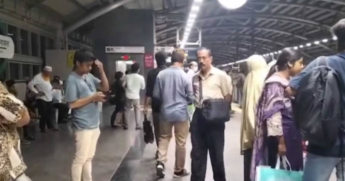 মেট্রোরেলে ঝাঁকুনি, কারওয়ান বাজার-আগারগাঁও চলাচল বন্ধ জিএসপি ফাইন্যান্সে