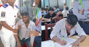 দুর্ঘটনার পরও থামেনি স্বপ্ন, ইবিতে বিশেষ বিবেচনায় পরীক্ষা দিলেন হৃদয়