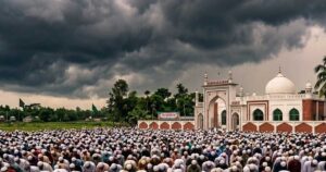 ঈদের দিন কালবৈশাখী ঝড়ের শঙ্কা, ঈদ জামাতের সময় হতে পারে বৃষ্টি