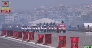 স্বাধীনতা দিবসে জাতীয় প্যারেড শুরু