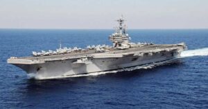 যুদ্ধবিরতির মধ্যেই মধ্যপ্রাচ্যে যুক্তরাষ্ট্রের তৃতীয় বিমানবাহী রণতরী