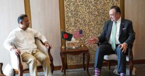 প্রধানমন্ত্রীর সঙ্গে মার্কিন রাষ্ট্রদূতের সৌজন্য সাক্ষাৎ