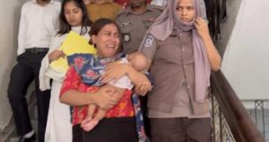 দেড় মাসের শিশু নিয়ে কারাগারে যুব মহিলা লীগ নেত্রী