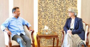 প্রধানমন্ত্রীর সঙ্গে টেলিনর গ্রুপ প্রধানের সাক্ষাৎ